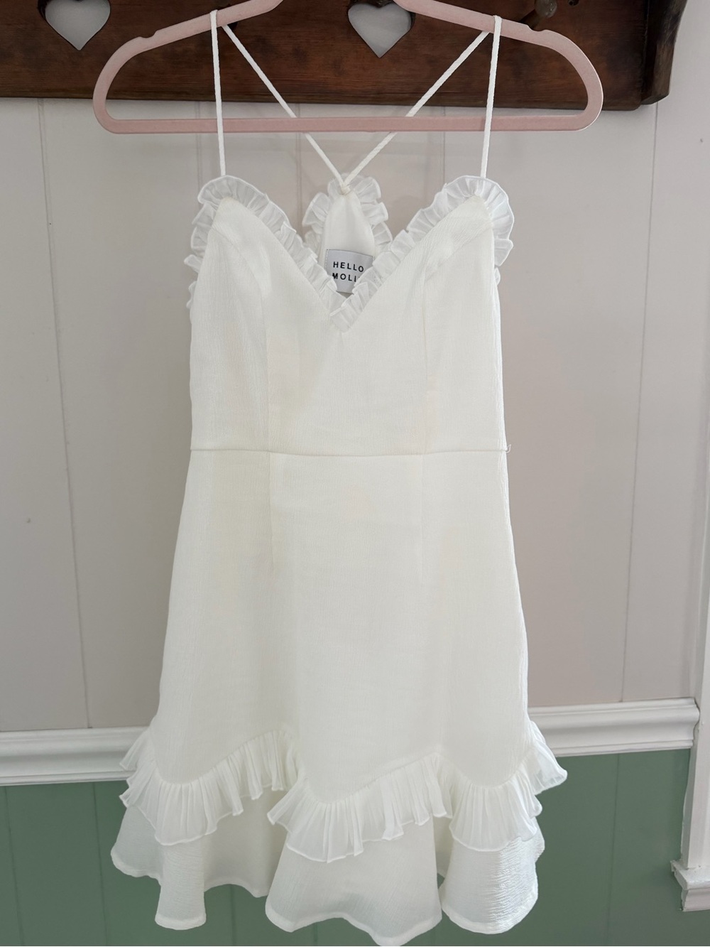 White Mini Dress S/4